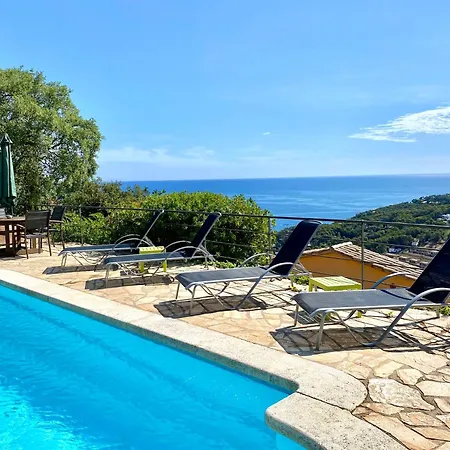 Casa Con Piscina Privada Y Vistas Al Mar Cerca De Sa Riera *