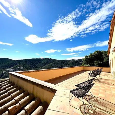 Casa Con Piscina Privada Y Vistas Al Mar Cerca De Sa Riera * Begur